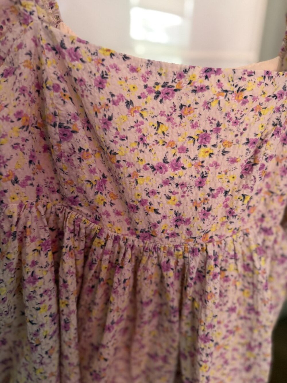 NWOT REVOLVE x STORIA Floral Liberty Square Neck Dress - Picture 4 of 11